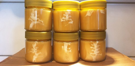 Zeichnungen im Honig