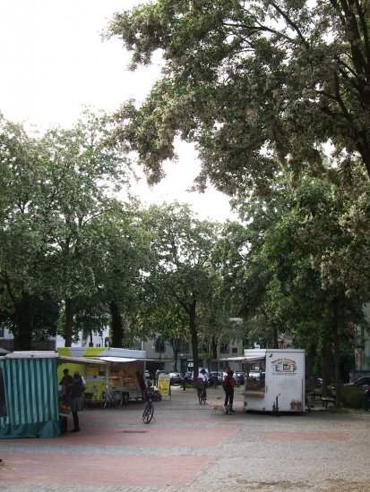 Ökomarkt auf dem Mecklenburger Platz